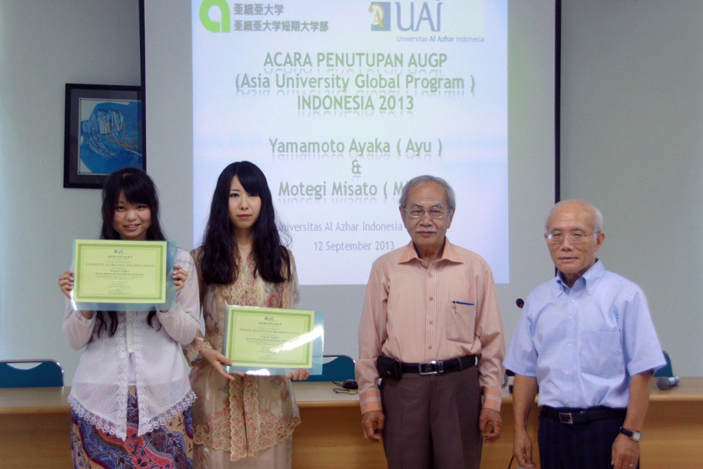 Program Exchange Student Asia University Japan dengan Universitas Al Azhar Indonesia